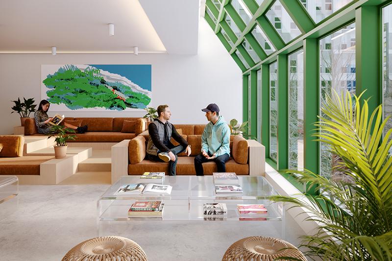 Minh họa sự phát triển của công nghệ thiết kế và in ấn 3D cho hình ảnh nội thất